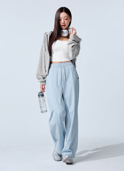 Comfort Tension Basic Wide Pants
