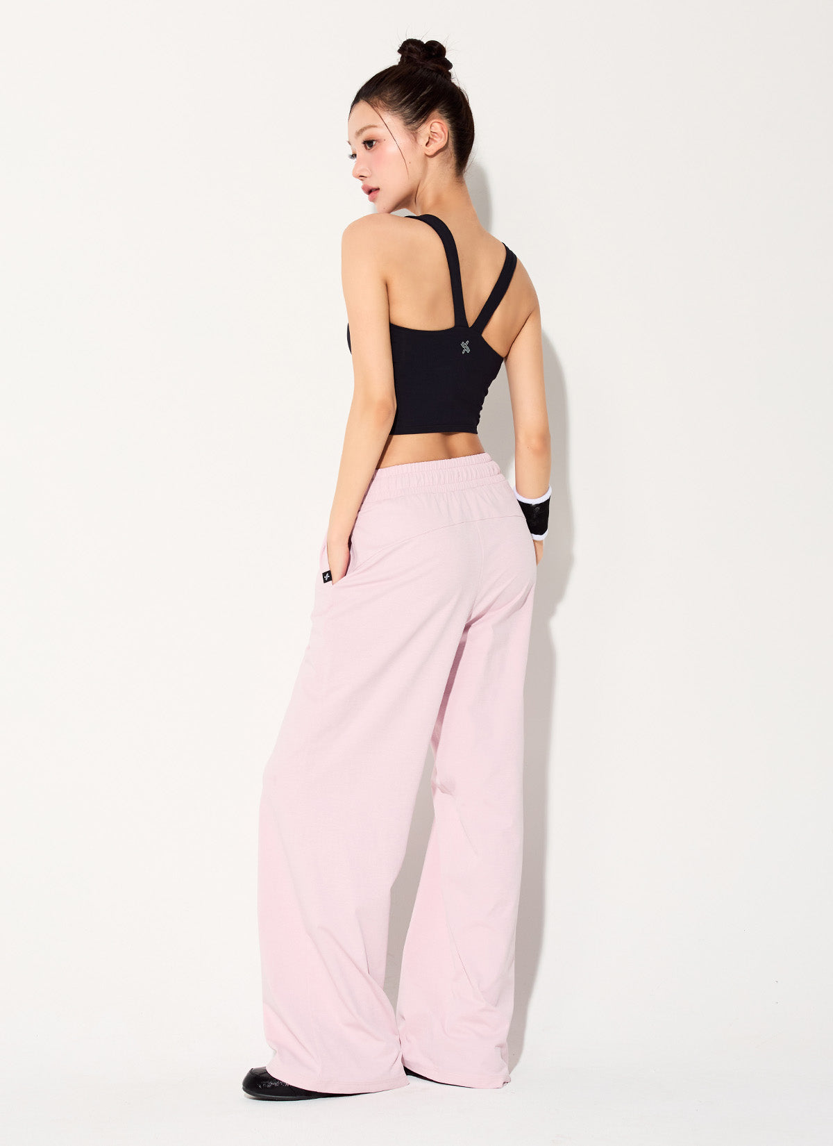 Comfort Tension Basic Wide Pants